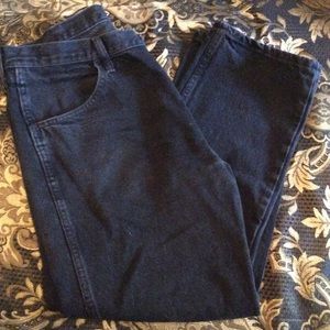 Rustler black jeans 36 x 29 mens